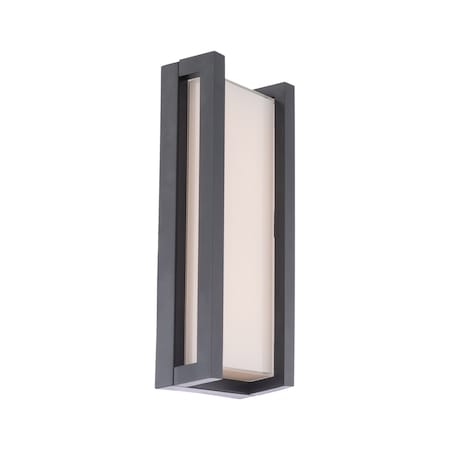 Axel LED 14in Indoor And Outdoor Wall Light 3000K In Black